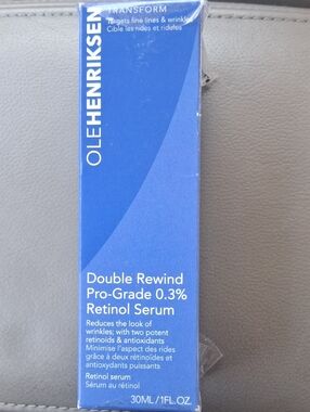 BNIB Ole Henriksen Double Rewind Pro-Grade Retinol Serum 1 OZ
